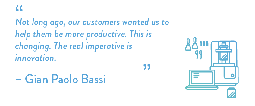 Not long ago, our customers wanted us to help them be more productive. This is changing. The real imperative is innovation.