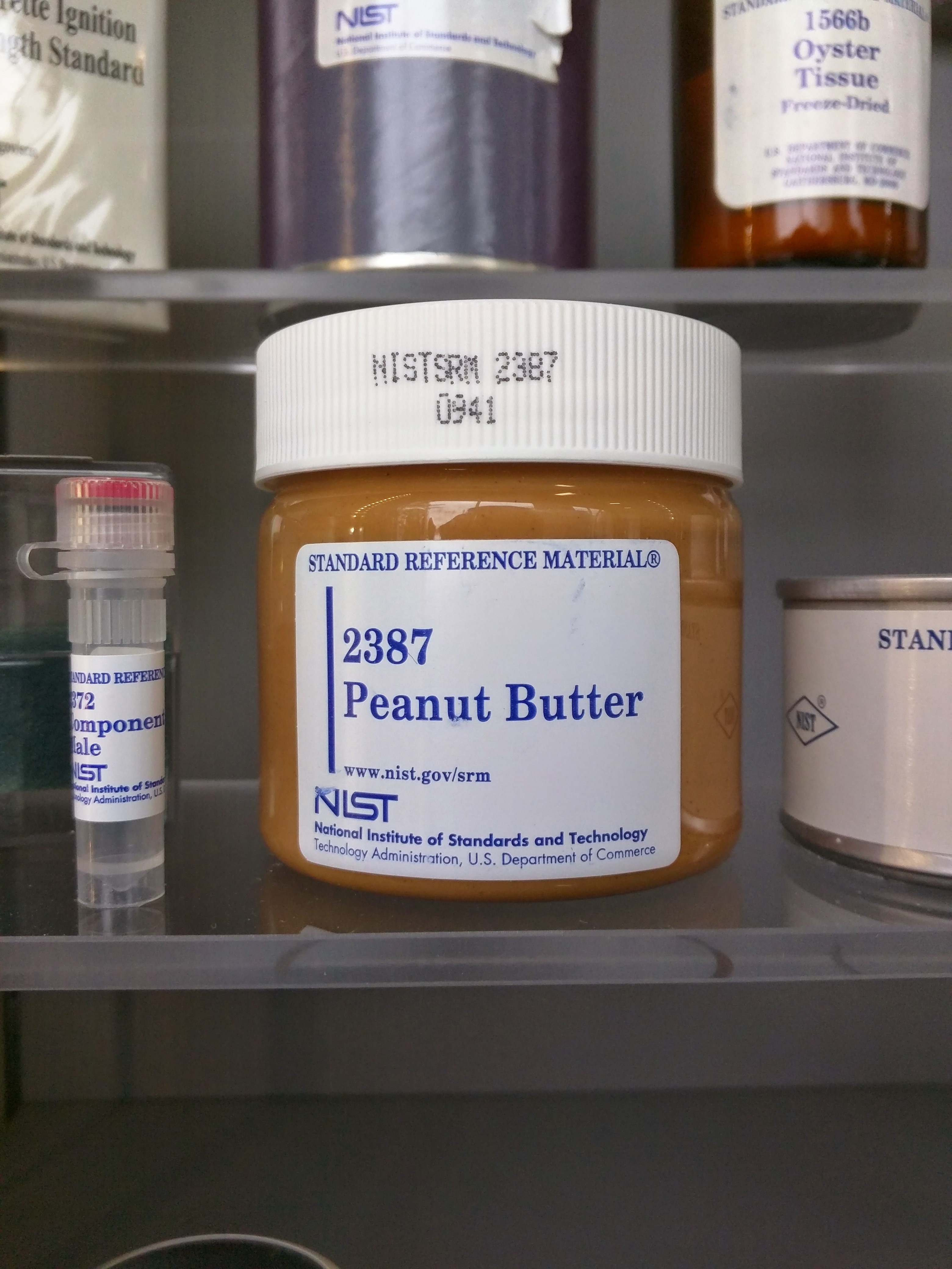 Standard reference peanut butter