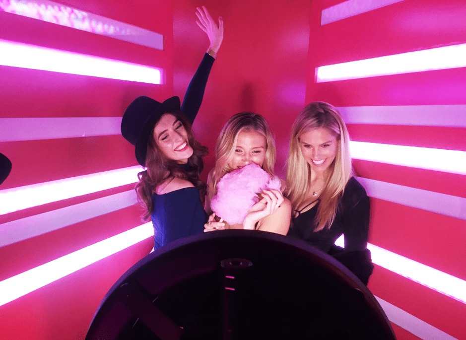 a social playground gif booth activation