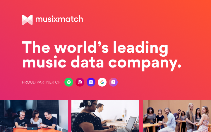 About Musixmatch The world's leading music data company
