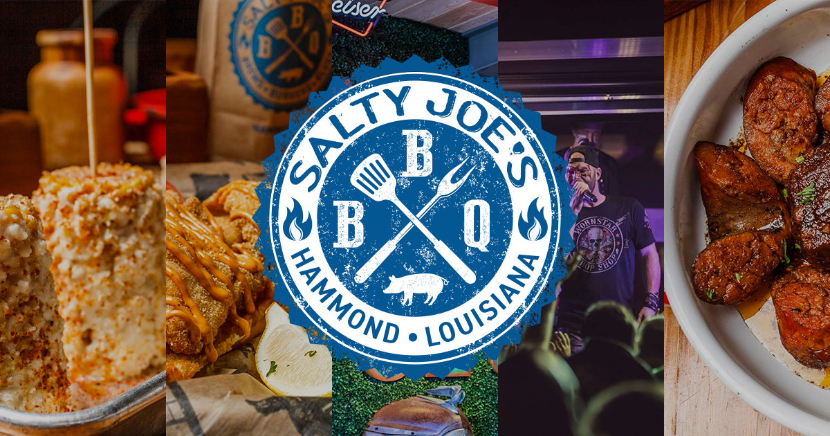 Menu Salty Joe’s BBQ