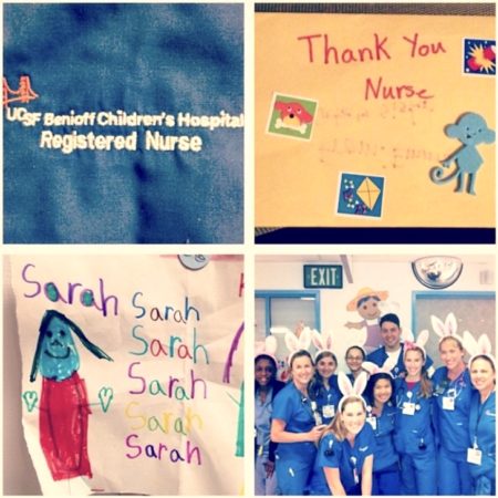 pediatric nurses collage of photos of peds nurses