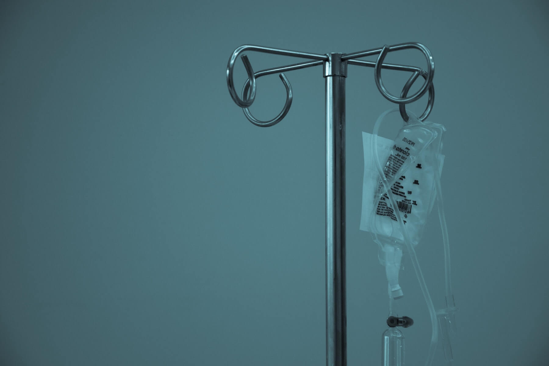 iv drop hanging on rack critical care nursing