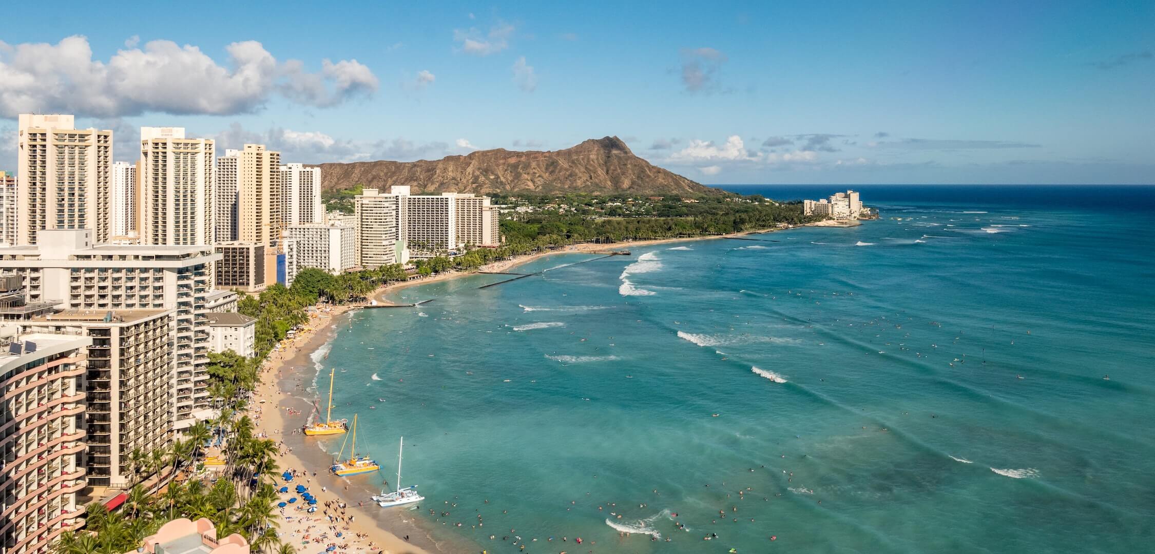 cityscape beachscape of honolulu hawaii travel nursing in honolulu