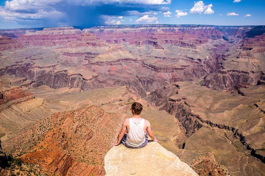 man on ledge in canyon fastest states to get nursing license in