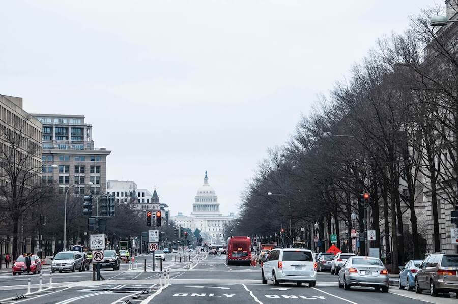 washington DC street view travel nursing in washingon DC