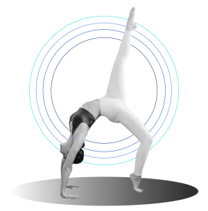 Woman-practicing-yoga