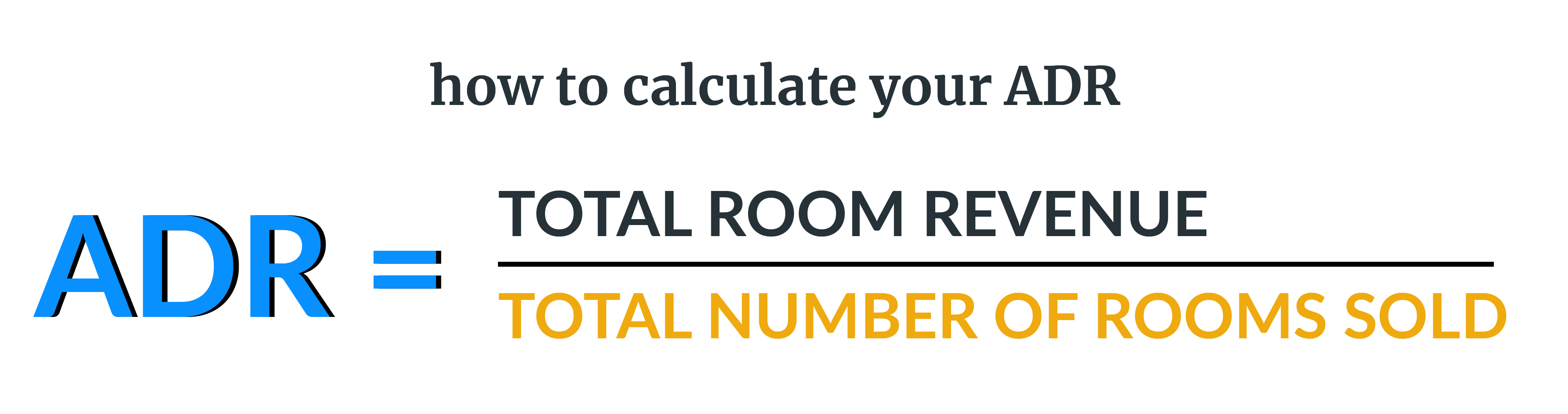 Hotel Glossary What Is ADR Average Daily Rate 