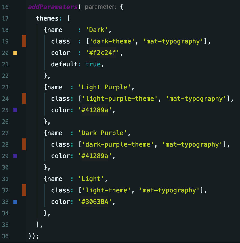Adding themes to storybook | nerd.vision