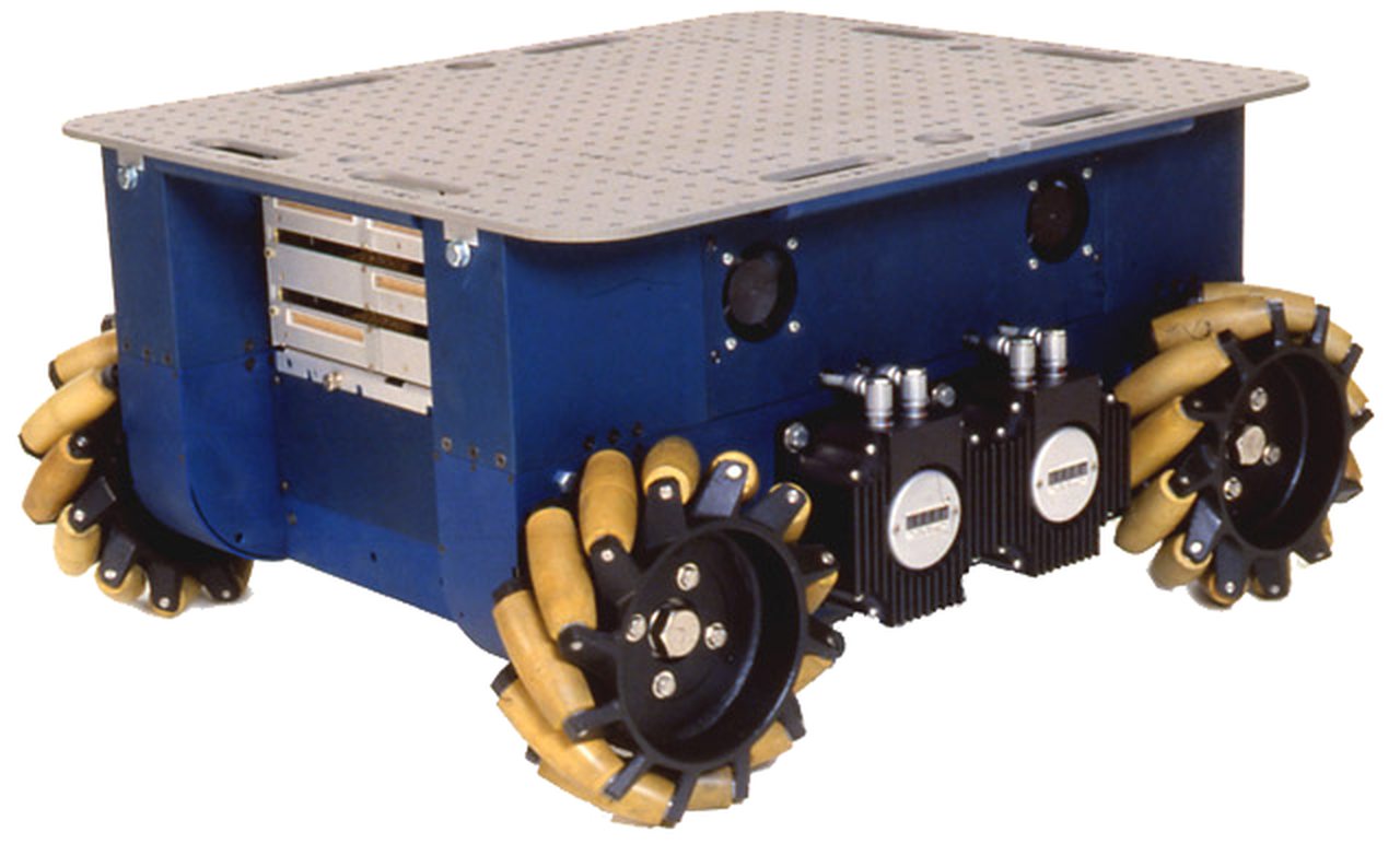 Robot with Mecanum wheels