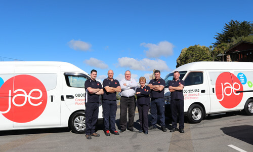 JAE Carpet Cleaning Christchurch East and South Tech Team