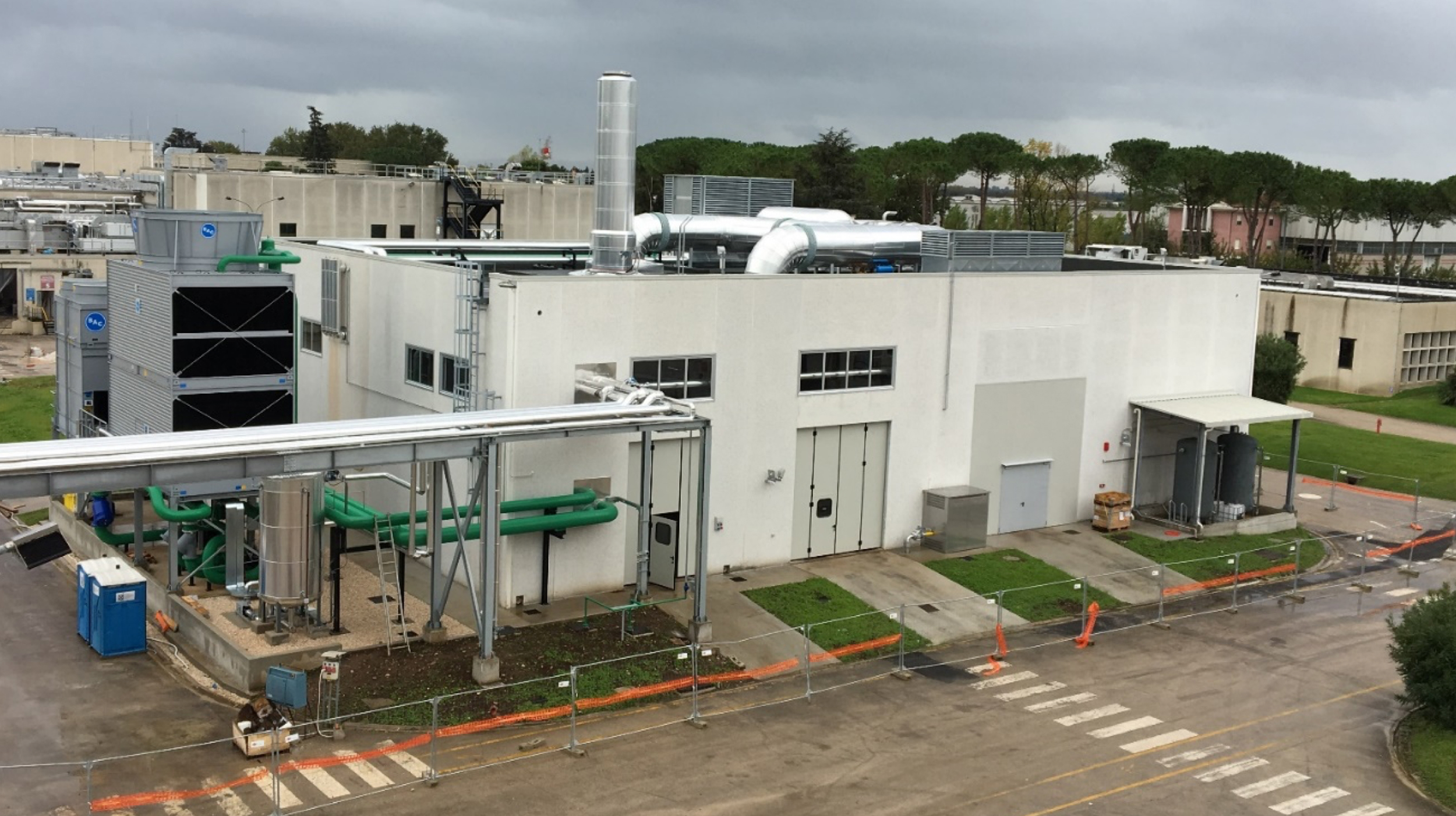 Trigeneration plant example in the Pharmaceutical industry