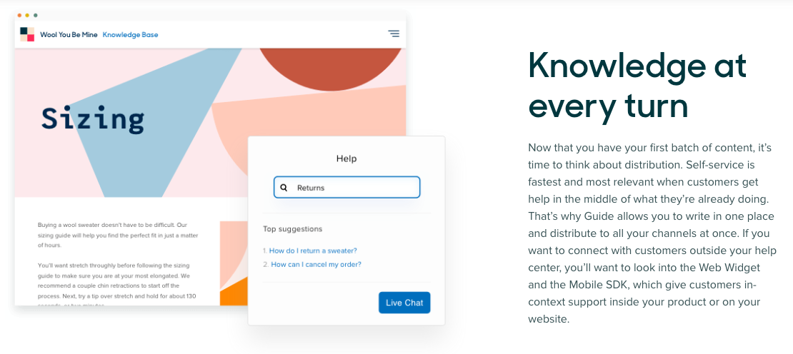zendesk knowledge base self service customer support