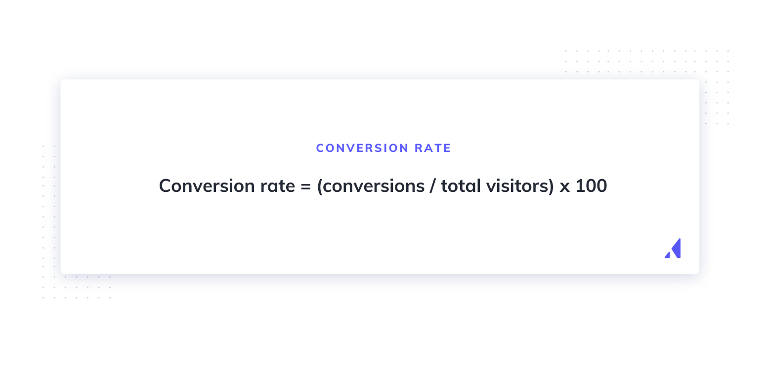 conversion rate formula