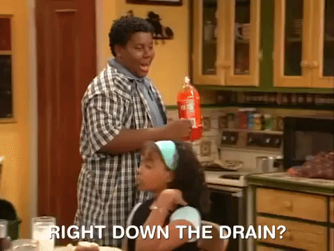 Your efforts and that orange beverage, both.