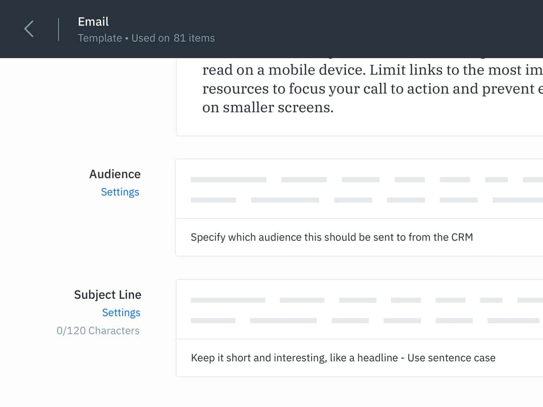 Create Onbrand Content With Style Guide Approved Templates GatherContent