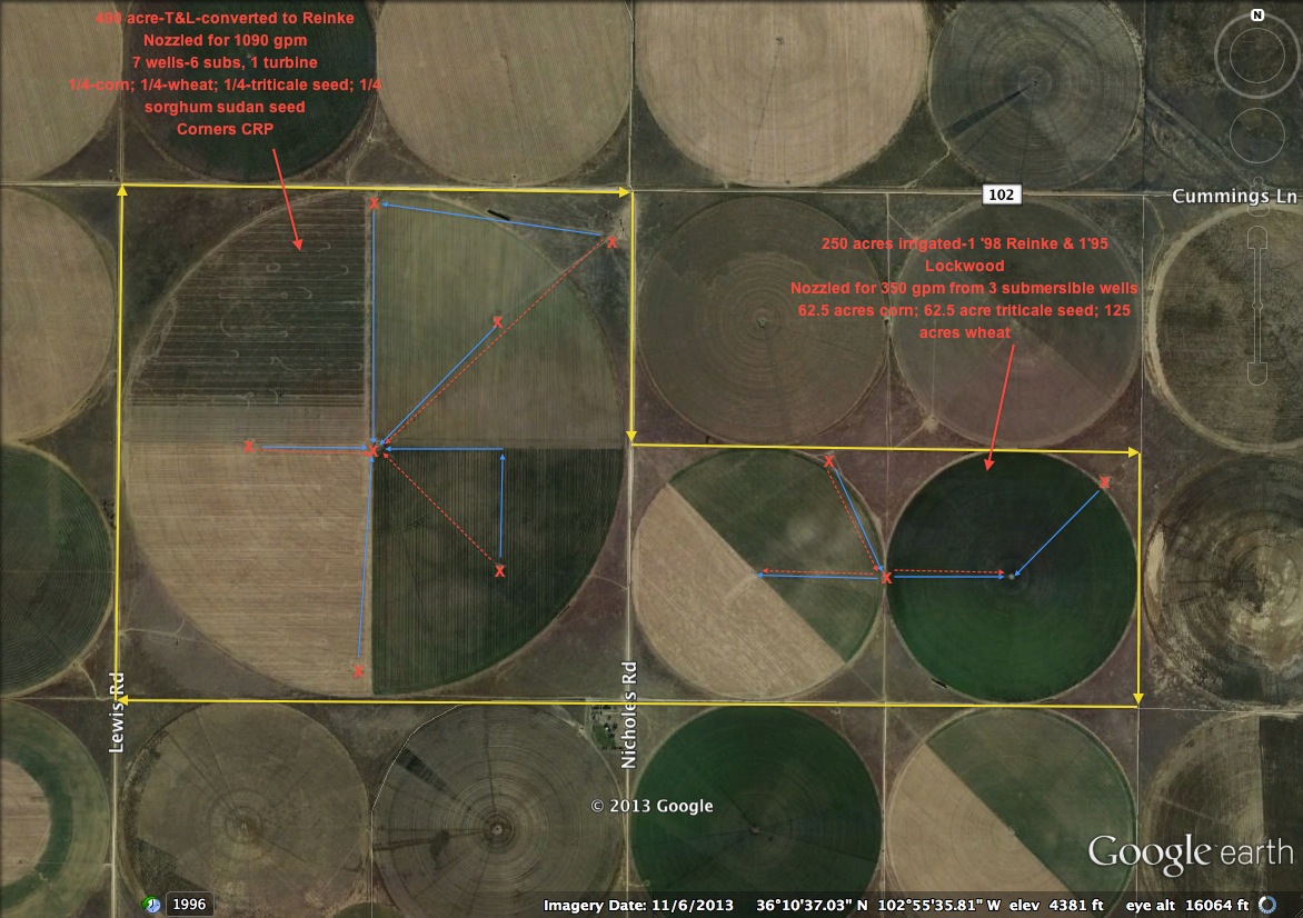 960 Acres West of Dalhart in Dallam County Dalhart Real Estate