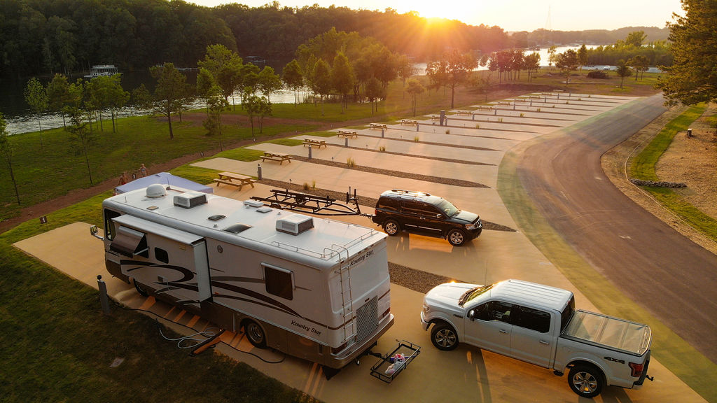 RV Resort at Tims Ford Lake Twin Creeks Marina