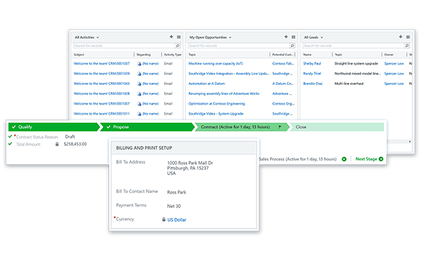 zarządzanie projektem w Dynamics 365 for Project Service Automation