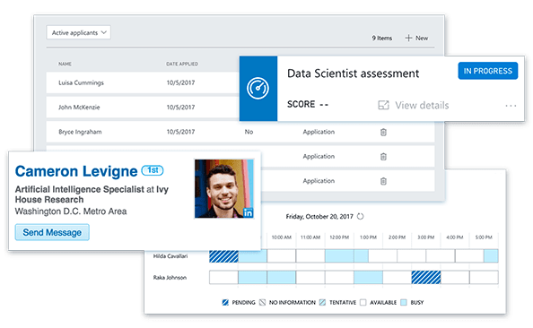 profil kandydata w Dynamics 365 for Talent
