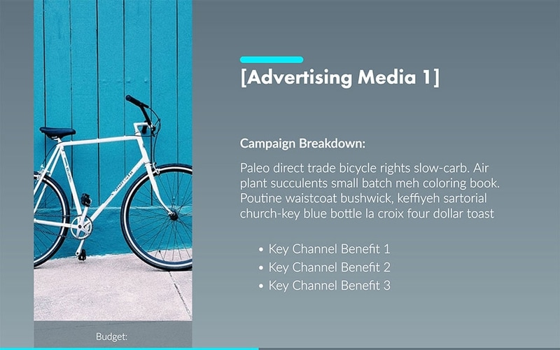 Advertising Plan Template Free PDF PPT Download Slidebean