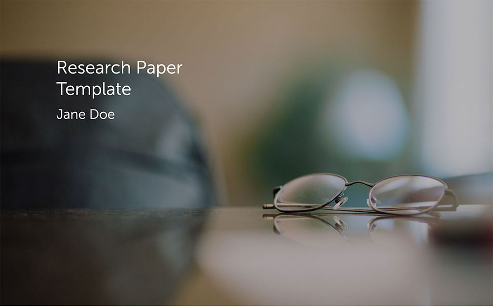 Research Paper Outline Template | Free PDF & PPT Download | Slidebean