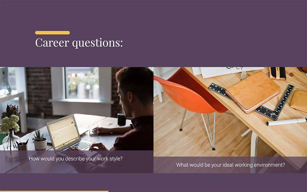 3 presentation templates that will help you find a job