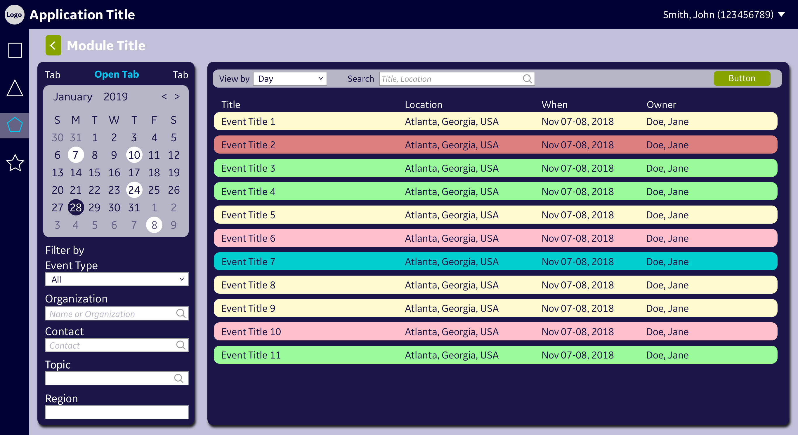 General Electric Interface Redesign