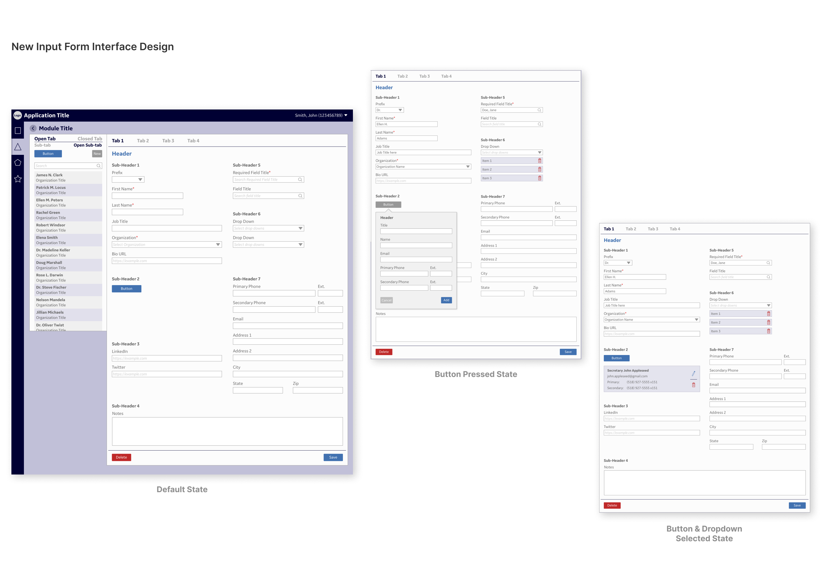 General Electric Interface Redesign