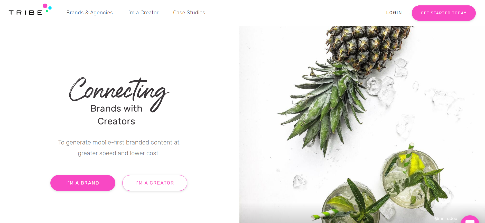 Use marketplaces like Tribe to connect with micro-influencers