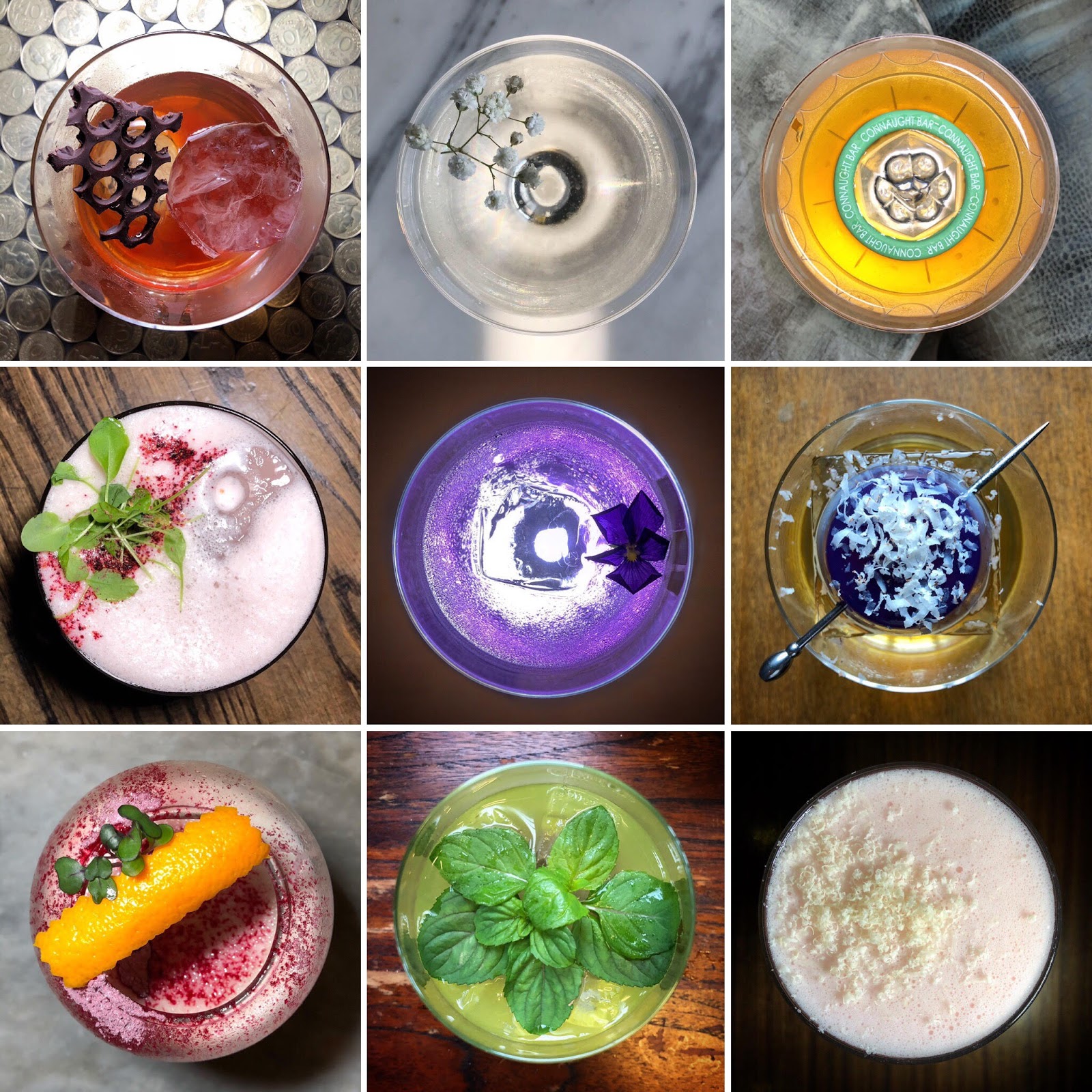 On Instagram, LeCocktailConnoisseur has developed its own creative line