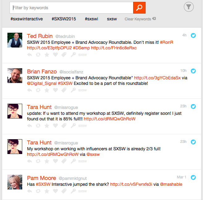 Find influencers with Traackr