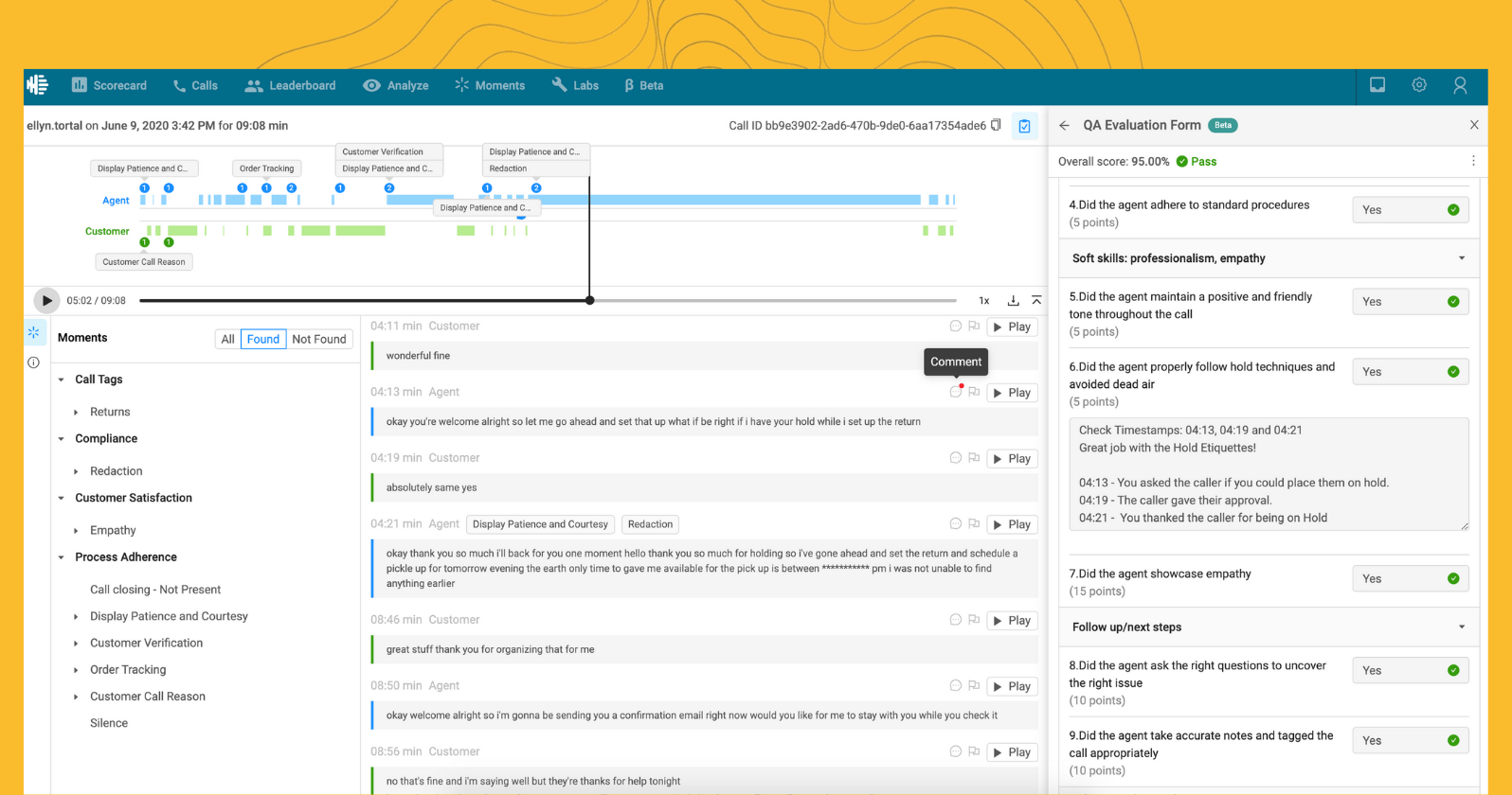 We’re pleased to announce the launch of Evaluation Forms, powered by Voice AI, making life a whole lot easier for everyone involved in your quality management process.