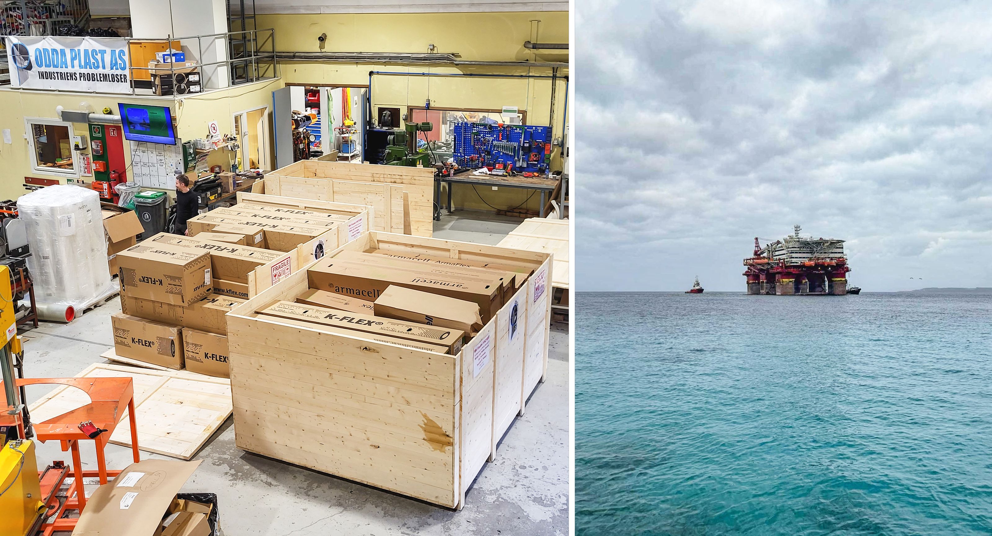 pakking-av-materiell-til-offshore-jobb-i-trinidad-odda-plast