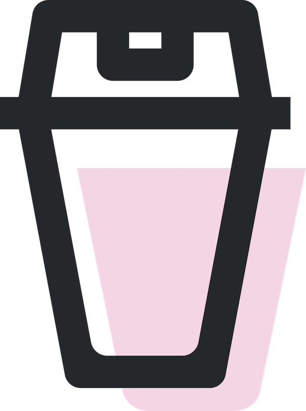 reusable cup icon