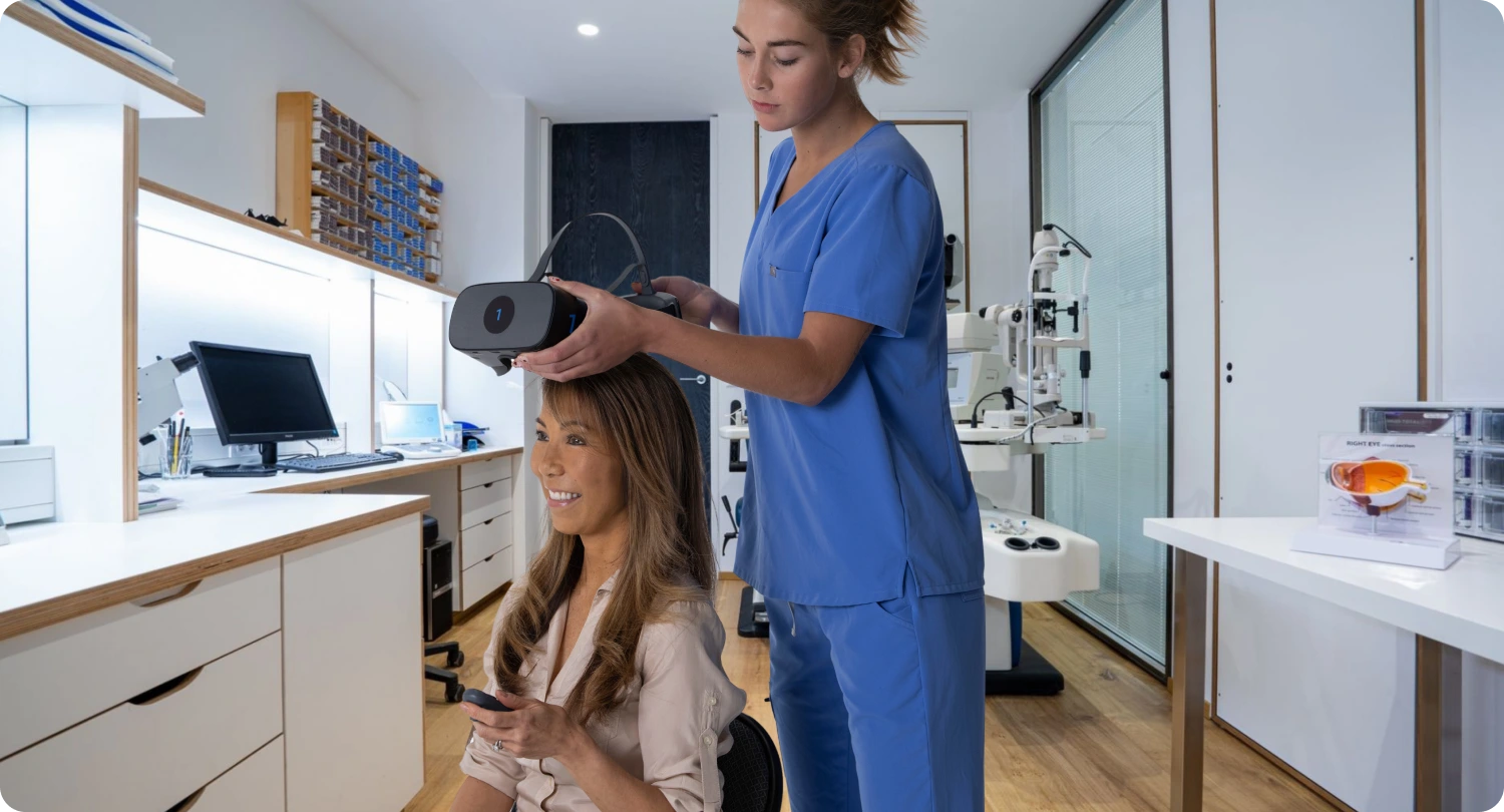 Getting Started with Virtual Reality Visual Field Exams