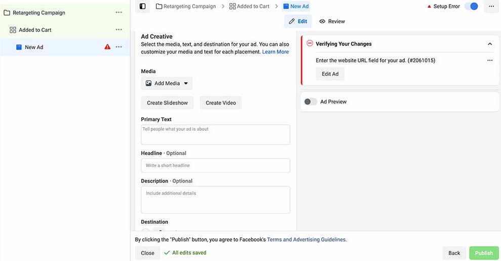 facebook pixel ads tracking