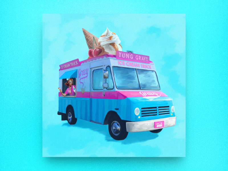 tommy Portfolio Yung Gravy "Ice Cream Truck" official cover art