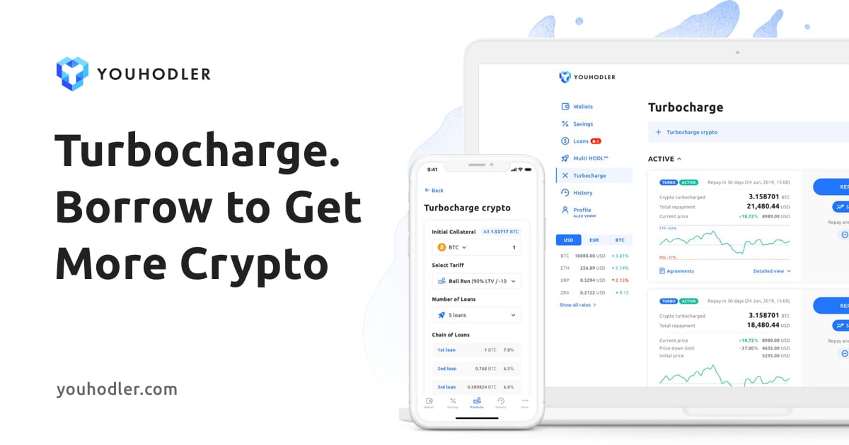 Turbocharge. Borrow to Get More Crypto on