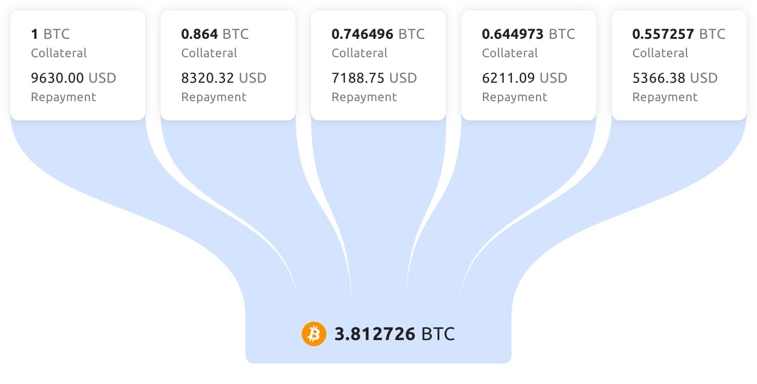 crypto backed loan