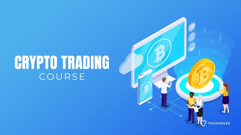People in class ready for their cryptocurrency trading course
