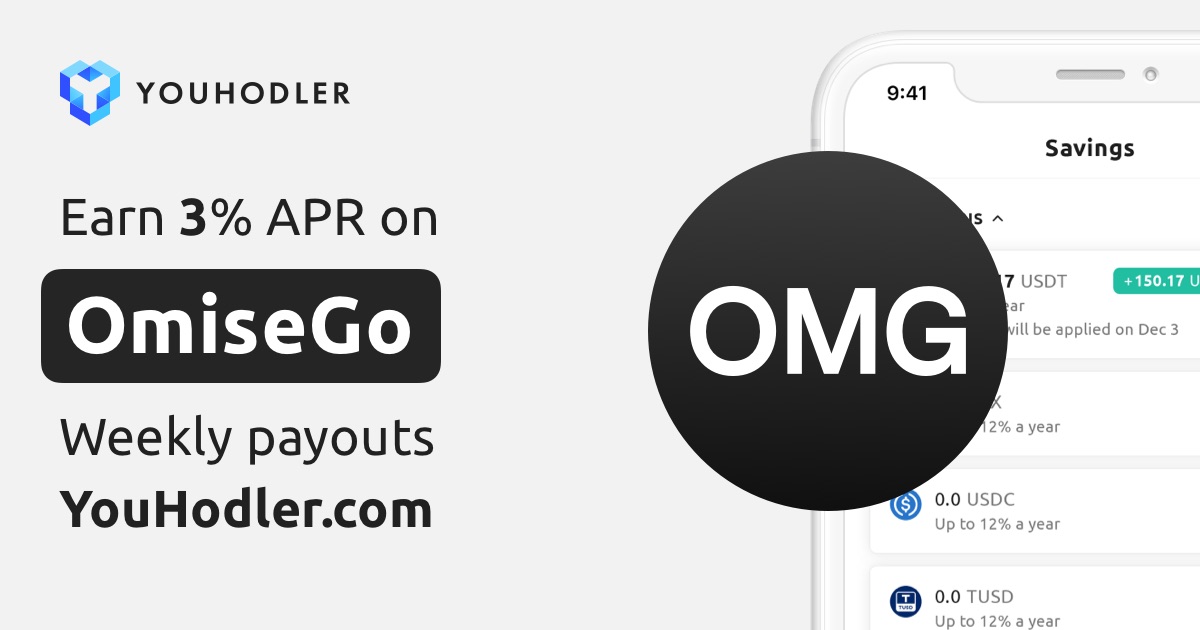 Earn Interest On Omisego Omg Savings Account