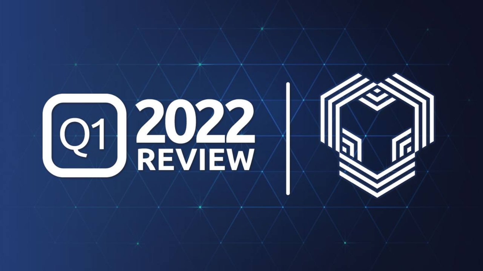 digital image that says "quarterly review"