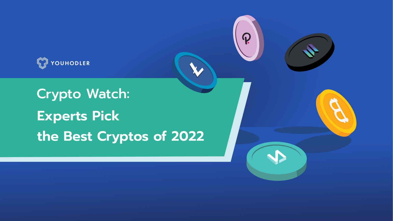 A series of crypto coins form a circle to look like a watch