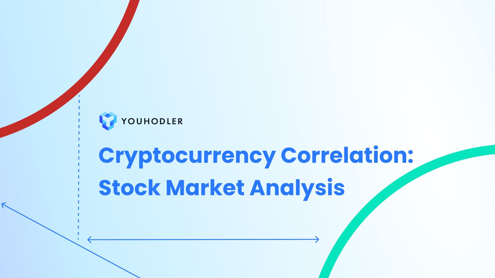 An white background with the text "is crypto correlated to the stock market?"