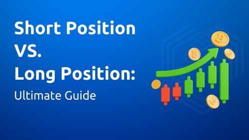 A crypto chart shows a short position in effect
