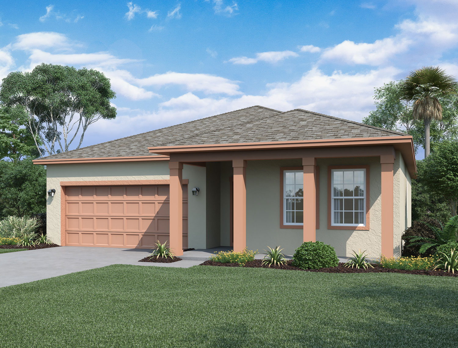 Polaris floor plan AMH Homes