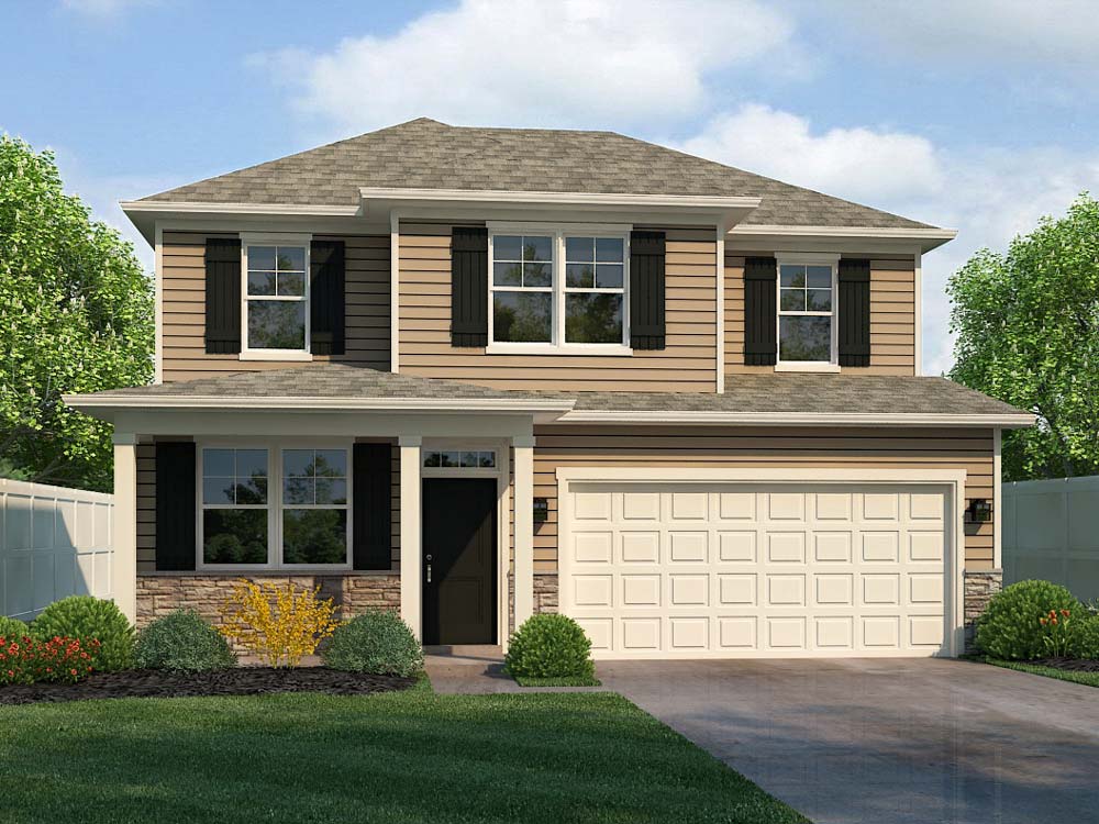 Eisenhower IV floor plan AMH Homes