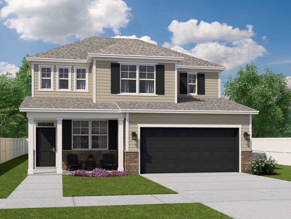 Lincoln V floor plan AMH Homes