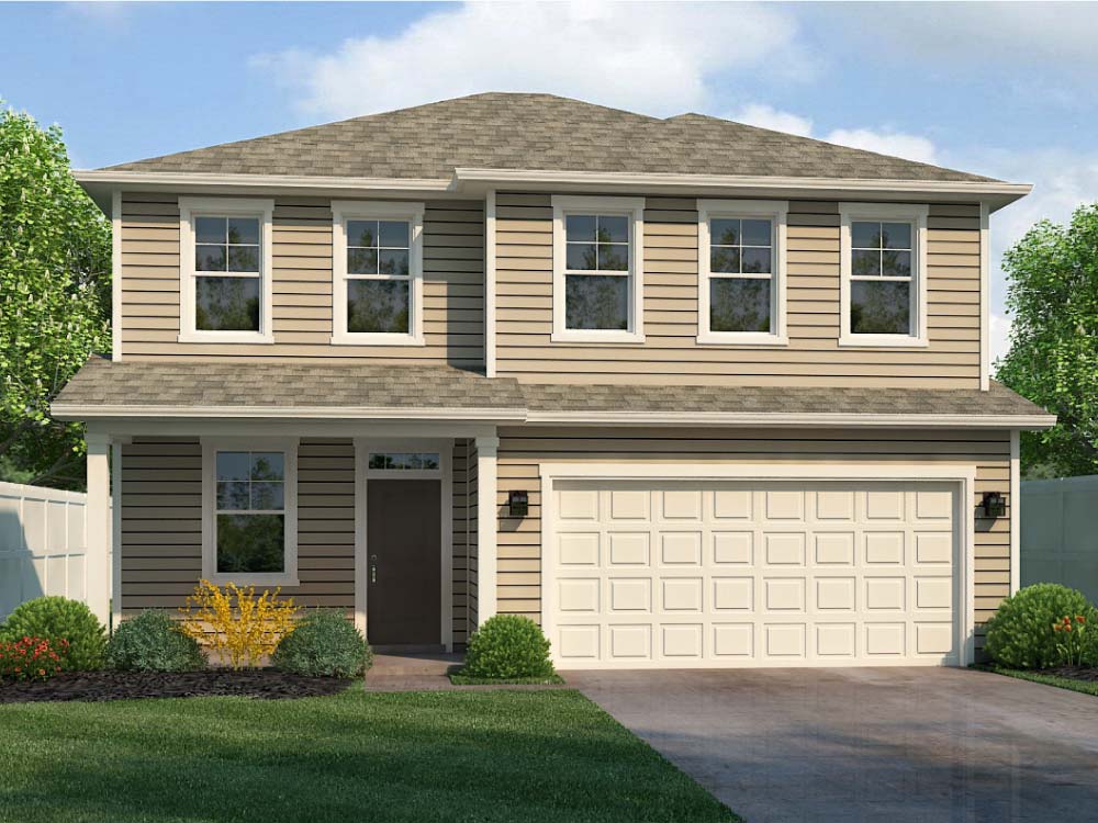 Coolidge III floor plan AMH Homes